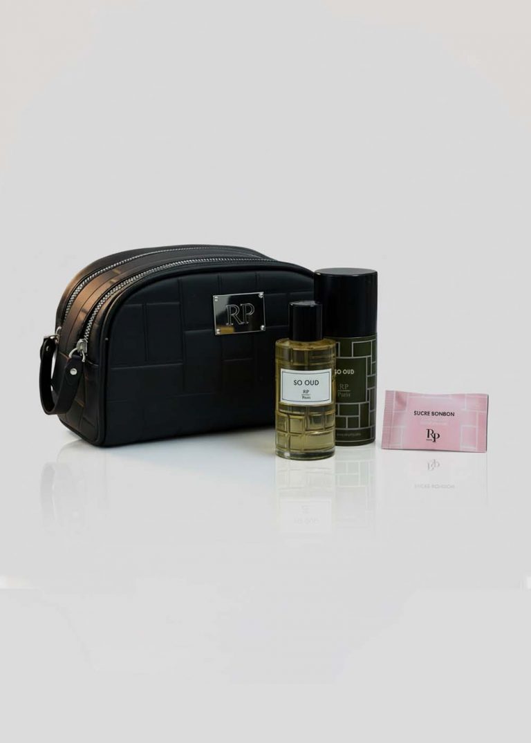 RP Paris Coffret 4 Pièces – SO OUD (Trousse Noire) - Parfum Exclusif au Meilleur Prix - My Personal Mood